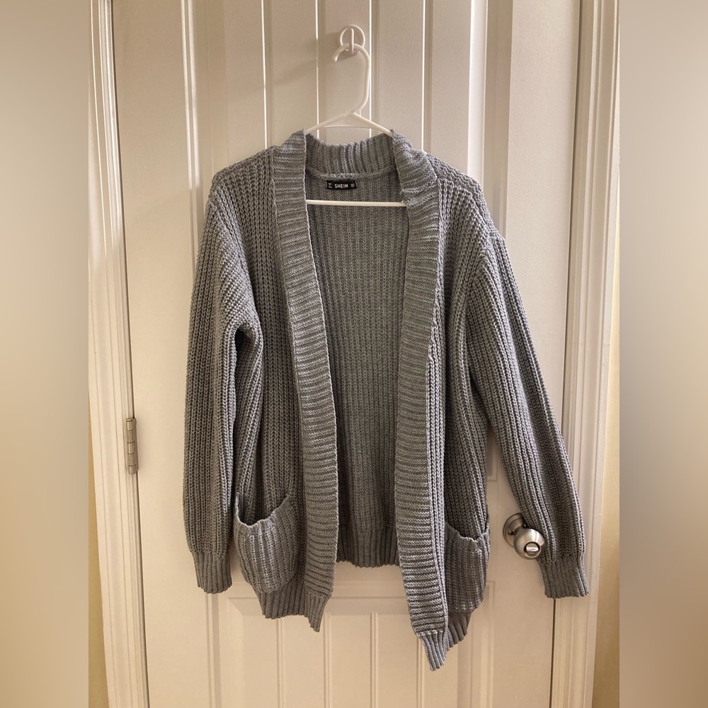 Gray Cardigan
